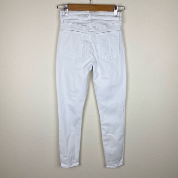 Rag & Bone Nina High-Rise Ankle Skinny Jeans - White - Picture 6 of 8